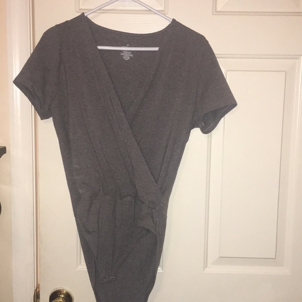 Wrap style body suit